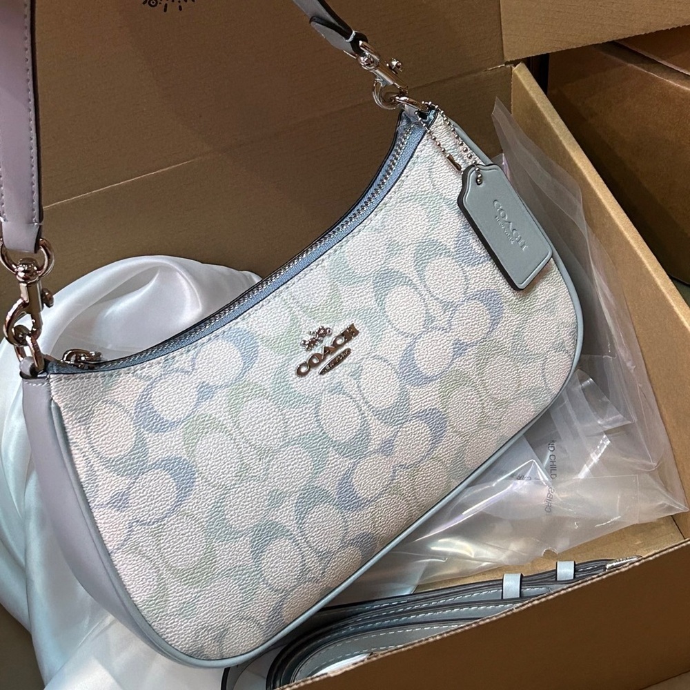 Coach Gradient Blue Crossbody Bag - Picture 4 of 10